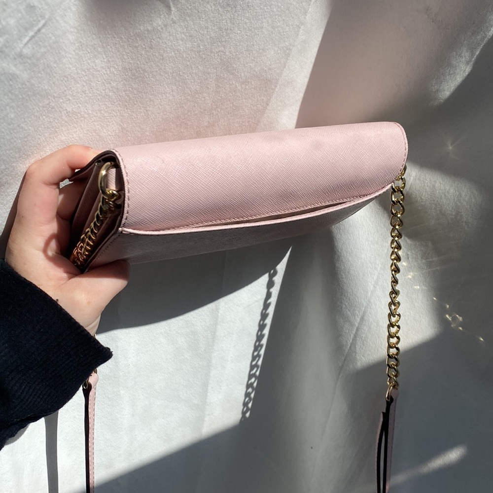 Micheal Kors Crossbody bag Pink/blush and Gold - Picture 3 of 6